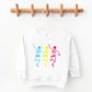 Three Skeletons Dancing Neon - Youth Graphic Sweatshirt and Toddler Graphic Sweatshirt