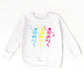 Three Skeletons Dancing Neon - Youth Graphic Sweatshirt and Toddler Graphic Sweatshirt
