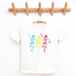 Three Skeletons Dancing Neon - Youth Short Sleeve Graphic T-Shirt and Toddler Short Sleeve Graphic T-Shirt