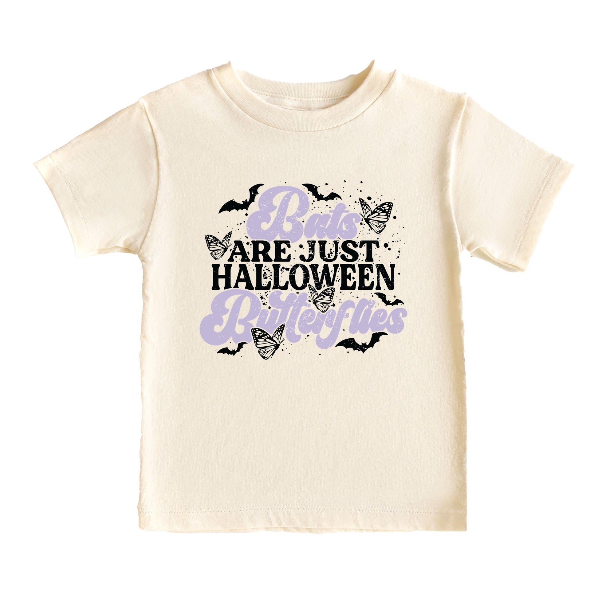 Bats Are Just Halloween Butterflies - Youth Short Sleeve Graphic T-Shirt and Toddler Short Sleeve Graphic T-Shirt