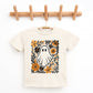 Ghost Floral Orange - Youth Short Sleeve Graphic T-Shirt and Toddler Short Sleeve Graphic T-Shirt