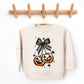 Coquette Pumpkin Cherries - Toddler Graphic Sweatshirt and Youth Graphic Sweatshirt