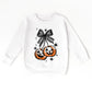 Coquette Pumpkin Cherries - Toddler Graphic Sweatshirt and Youth Graphic Sweatshirt