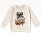 Coquette Pumpkin Cherries - Toddler Graphic Sweatshirt and Youth Graphic Sweatshirt