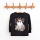 Coquette Ghost Roses - Toddler Long Sleeve Graphic Tee and Youth Long Sleeve Graphic T-Shirt