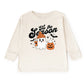 Tis The Season Ghost Retro - Toddler Long Sleeve Graphic Tee and Youth Long Sleeve Graphic T-Shirt