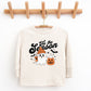 Tis The Season Ghost Retro - Toddler Long Sleeve Graphic Tee and Youth Long Sleeve Graphic T-Shirt
