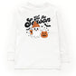 Tis The Season Ghost Retro - Toddler Long Sleeve Graphic Tee and Youth Long Sleeve Graphic T-Shirt