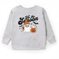 Tis The Season Ghost Retro - Toddler Graphic Sweatshirt and Youth Graphic Sweatshirt