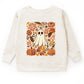 Ghost Floral Collage - Youth Graphic Sweatshirt and Toddler Graphic Sweatshirt
