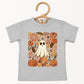 Ghost Floral Collage - Youth Short Sleeve Graphic T-Shirt and Toddler Short Sleeve Graphic T-Shirt