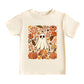 Ghost Floral Collage - Youth Short Sleeve Graphic T-Shirt and Toddler Short Sleeve Graphic T-Shirt