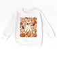 Ghost Floral Collage - Youth Graphic Sweatshirt and Toddler Graphic Sweatshirt