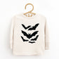 Halloween Bats Distressed - Toddler Long Sleeve Graphic Tee and Youth Long Sleeve Graphic T-Shirt