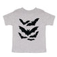 Halloween Bats Distressed - Youth Short Sleeve Graphic T-Shirt and Toddler Short Sleeve Graphic T-Shirt