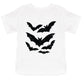 Halloween Bats Distressed - Youth Short Sleeve Graphic T-Shirt and Toddler Short Sleeve Graphic T-Shirt