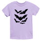Halloween Bats Distressed - Youth Short Sleeve Graphic T-Shirt and Toddler Short Sleeve Graphic T-Shirt