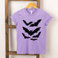 Halloween Bats Distressed - Youth Short Sleeve Graphic T-Shirt and Toddler Short Sleeve Graphic T-Shirt