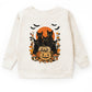 Black Cats Pumpkin Vintage - Toddler Graphic Sweatshirt and Youth Graphic Sweatshirt