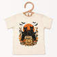 Black Cats Pumpkin Vintage - Toddler Short Sleeve Graphic T-Shirt and Youth Short Sleeve Graphic T-Shirt