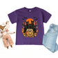 Black Cats Pumpkin Vintage - Toddler Short Sleeve Graphic T-Shirt and Youth Short Sleeve Graphic T-Shirt