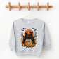 Black Cats Pumpkin Vintage - Toddler Graphic Sweatshirt and Youth Graphic Sweatshirt