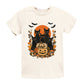 Black Cats Pumpkin Vintage - Toddler Short Sleeve Graphic T-Shirt and Youth Short Sleeve Graphic T-Shirt