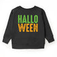 Halloween Bright Distressed - Toddler Graphic Sweatshirt and Youth Graphic Sweatshirt