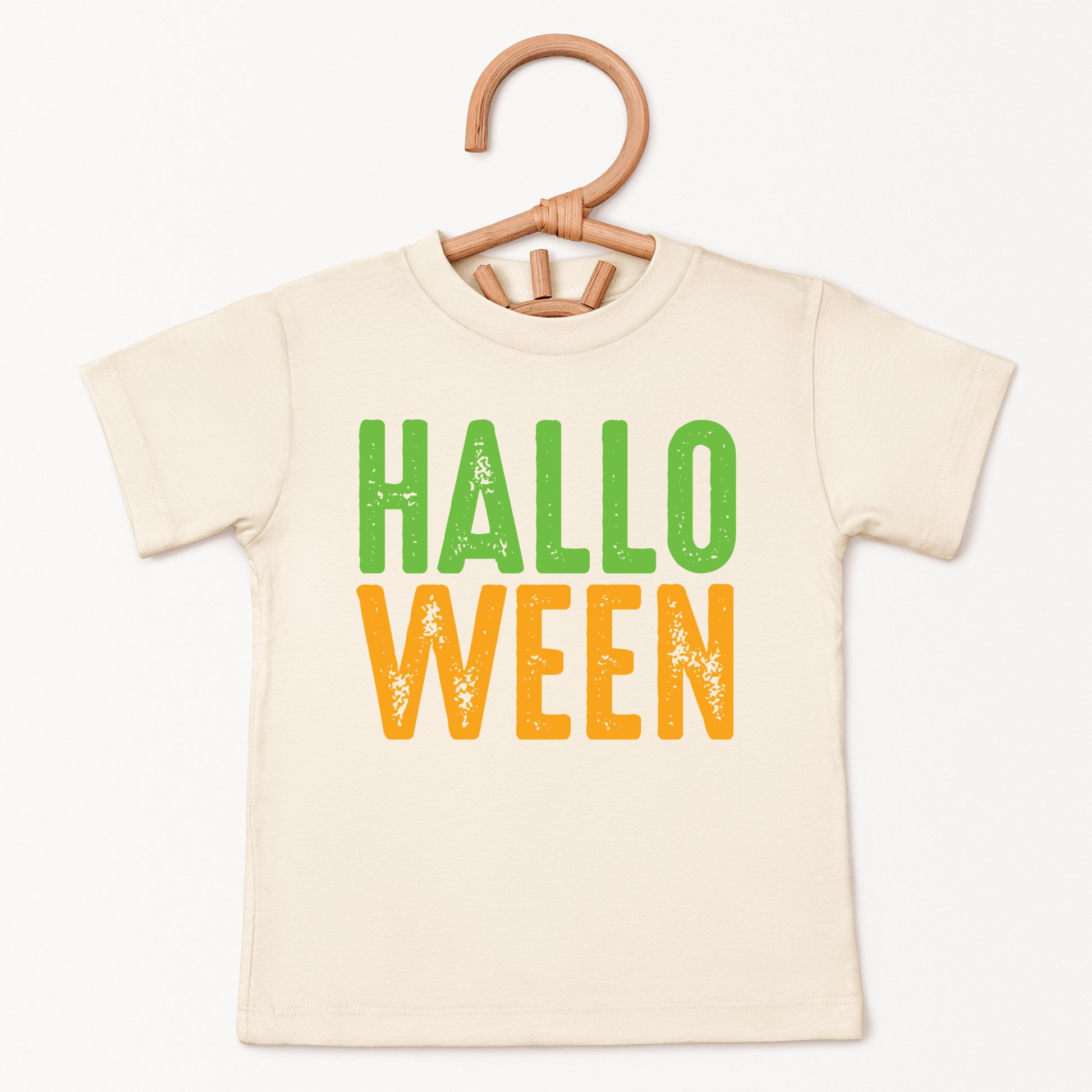 Halloween Bright Distressed - Youth Short Sleeve Graphic T-Shirt and Toddler Short Sleeve Graphic T-Shirt