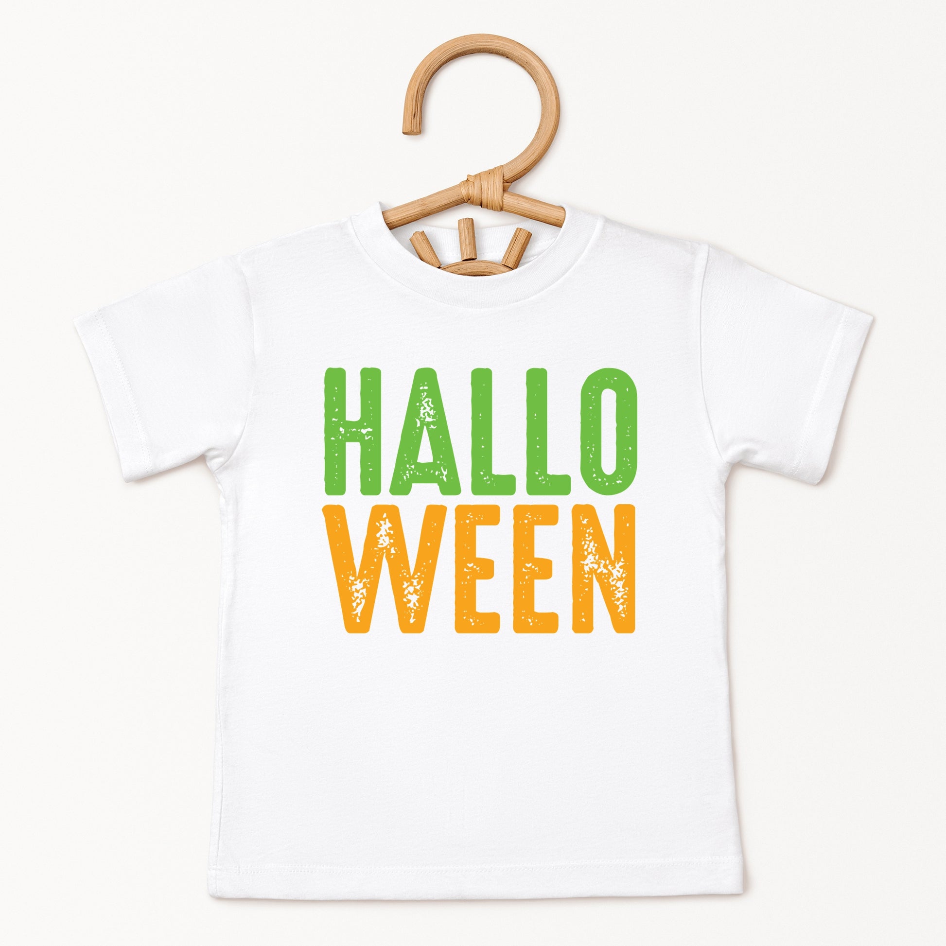 Halloween Bright Distressed - Youth Short Sleeve Graphic T-Shirt and Toddler Short Sleeve Graphic T-Shirt