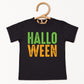 Halloween Bright Distressed - Youth Short Sleeve Graphic T-Shirt and Toddler Short Sleeve Graphic T-Shirt