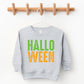Halloween Bright Distressed - Toddler Graphic Sweatshirt and Youth Graphic Sweatshirt