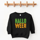 Halloween Bright Distressed - Toddler Graphic Sweatshirt and Youth Graphic Sweatshirt