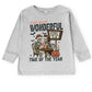 Halloween Wonderful Time of the Year Skeletons - Youth Long Sleeve Graphic T-Shirt and Toddler Long Sleeve Graphic Tee