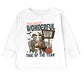 Halloween Wonderful Time of the Year Skeletons - Youth Long Sleeve Graphic T-Shirt and Toddler Long Sleeve Graphic Tee