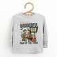 Halloween Wonderful Time of the Year Skeletons - Youth Long Sleeve Graphic T-Shirt and Toddler Long Sleeve Graphic Tee