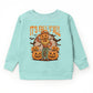 It's Fall Y'all Pumpkin Cowboy - Toddler Graphic Sweatshirt and Youth Graphic Sweatshirt