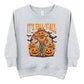 It's Fall Y'all Pumpkin Cowboy - Toddler Graphic Sweatshirt and Youth Graphic Sweatshirt