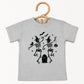 Two Skeletons Dancing Grave - Youth Short Sleeve Graphic T-Shirt and Toddler Short Sleeve Graphic T-Shirt