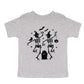Two Skeletons Dancing Grave - Youth Short Sleeve Graphic T-Shirt and Toddler Short Sleeve Graphic T-Shirt