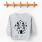 Two Skeletons Dancing Grave - Toddler Graphic Sweatshirt and Youth Graphic Sweatshirt