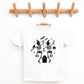 Two Skeletons Dancing Grave - Youth Short Sleeve Graphic T-Shirt and Toddler Short Sleeve Graphic T-Shirt