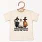 Chick or Treat Halloween Chickens - Youth Short Sleeve Graphic T-Shirt and Toddler Short Sleeve Graphic T-Shirt
