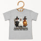 Chick or Treat Halloween Chickens - Youth Short Sleeve Graphic T-Shirt and Toddler Short Sleeve Graphic T-Shirt