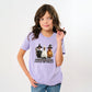 Chick or Treat Halloween Chickens - Youth Short Sleeve Graphic T-Shirt and Toddler Short Sleeve Graphic T-Shirt