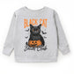 Black Cat Social Club Pumpkin - Toddler Graphic Sweatshirt and Youth Graphic Sweatshirt