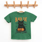 Black Cat Social Club Pumpkin - Youth Short Sleeve Graphic T-Shirt and Toddler Short Sleeve Graphic T-Shirt