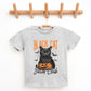 Black Cat Social Club Pumpkin - Youth Short Sleeve Graphic T-Shirt and Toddler Short Sleeve Graphic T-Shirt