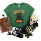 Black Cat Social Club Pumpkin - Youth Short Sleeve Graphic T-Shirt and Toddler Short Sleeve Graphic T-Shirt