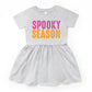 Spooky Season Bright Distressed - Toddler Graphic Dress and Infant Dress
